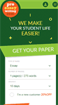 Mobile Screenshot of proessaywriting.com